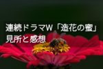 連城三紀彦さん原作「連続ドラマW 造花の蜜」のあらすじ・感想（美しい女性が仕掛けた完全犯罪）